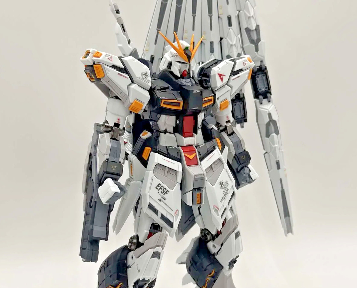 V-Tiger MG 1/100 RX-93 Nu V Gundam (marco interior de metal) (vendedor de EE. UU.) nuevo