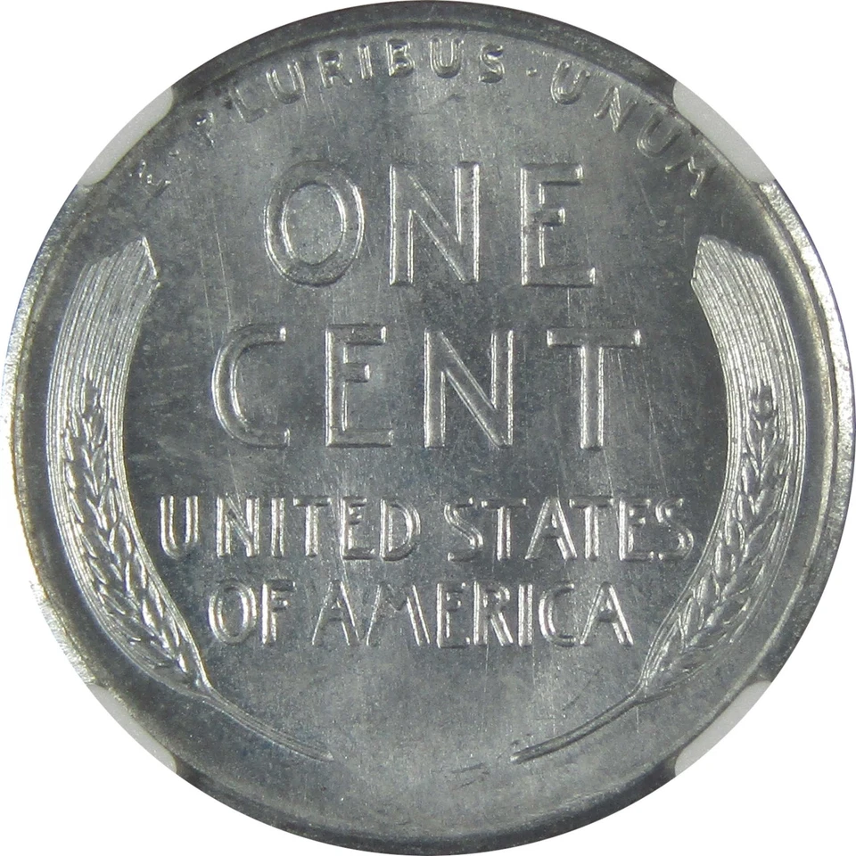 1943 S Lincoln Wheat Cent MS 66 NGC Steel Penny 1c Coin SKU:I22630 - Image 4 of 4