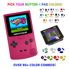 Nintendo Game Boy Color BERRY System GBC AMOLED OLED XL Touchscreen LCD Buttons