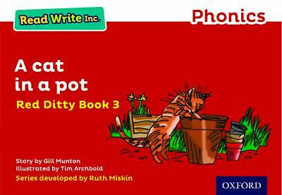 Read Write Inc. Phonics: Red Ditty Book 3 A Cat in a Pot by Gill Munton... - Image 2