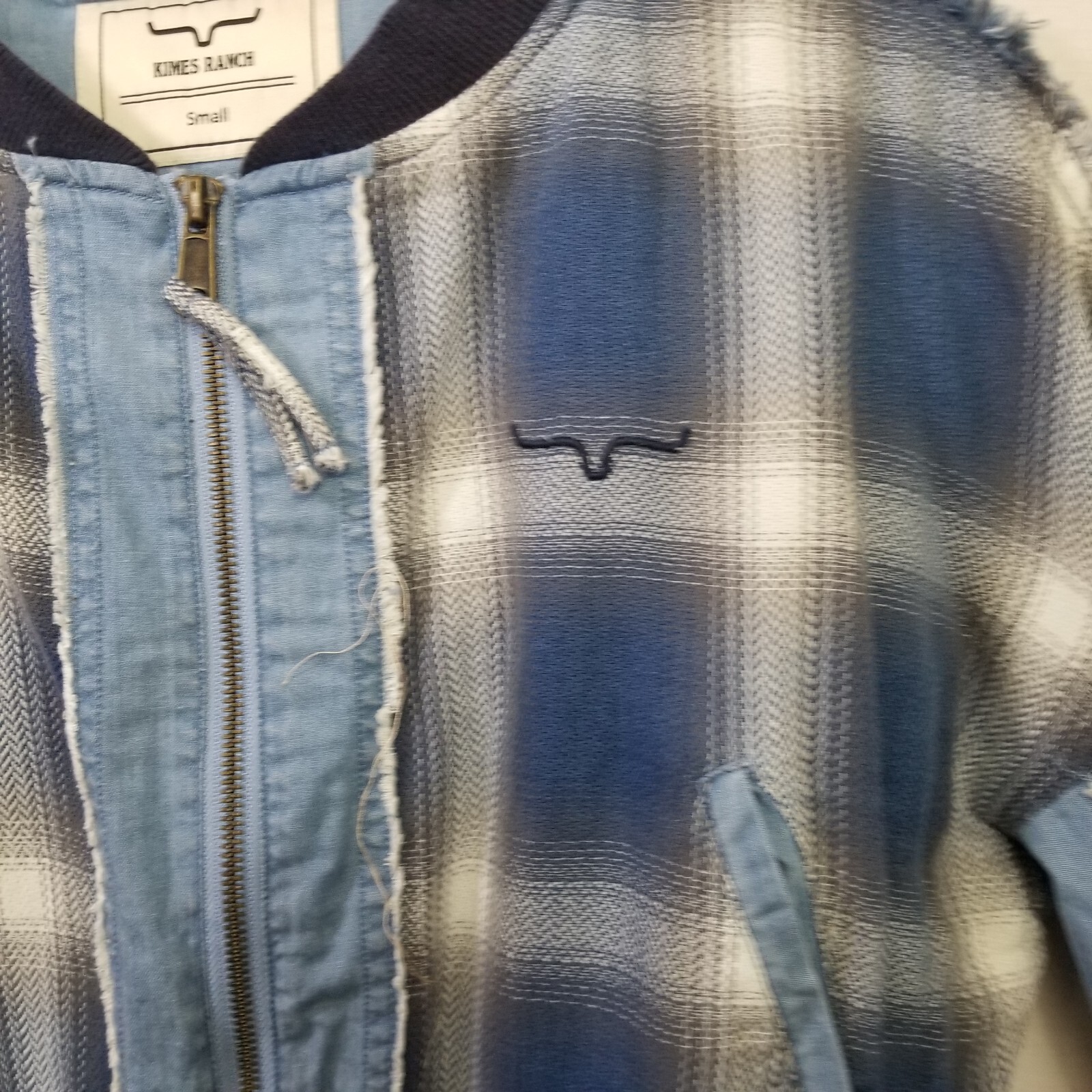 Kimes Ranch Denim Patchwork Crop Jacket Western W… - image 4