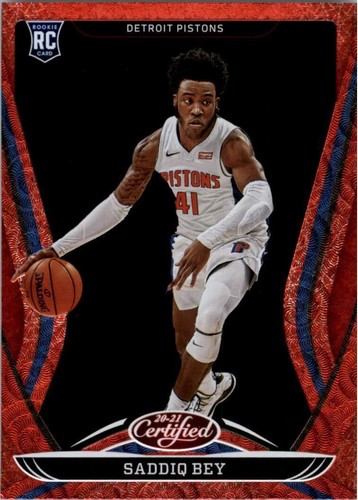 2020-21 Certified Fresh Faces Signature Saddiq Bey Rookie