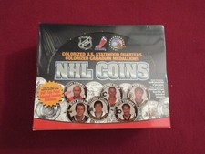 2006 HOCKEY COIN BOX 1st EDITION (18)  FOIL PACKS   INCLUDES SIDNEY CROSBY ETC