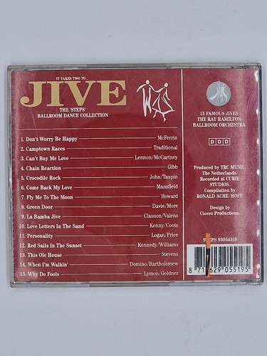 JIVE CD The Ray Hamilton Ballroom Orchestra It Takes Two To Jive 15 Famous Jives - Picture 4 of 12