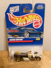 Hot Wheels 1997 Mainline/Collector #852 RIGOR MOTOR Purple w/Gold