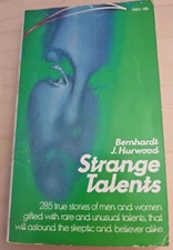 1967 1st Ed. Ace Star Paperback Strange Talents by Bernhardt J. Hurwood