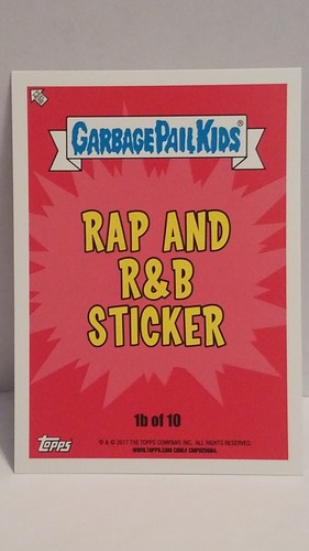 2017 Garbage Pail Kids BATTLE OF THE BANDS Adesivi Base Pick-A-Card (a scelta) - Foto 240 di 358