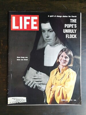 Life Magazine March 20, 1970 - Diane Knapp - Heroin Addiction - Modern Art C1