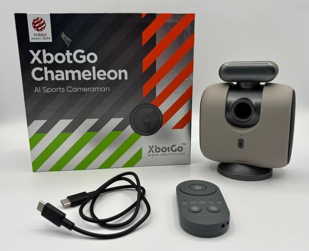 Chameleon Sports Video Camera With Tracker XbotGo Chameleon AI
