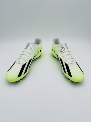 Size 10 - Adidas X Crazyfast.4 Fxg HQ4535 White/green Soccer