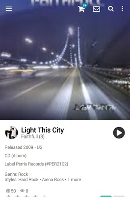 Faithfull ~ Light This City CD 2009 Hi-Tech AOR Melodic Rock WestCoast