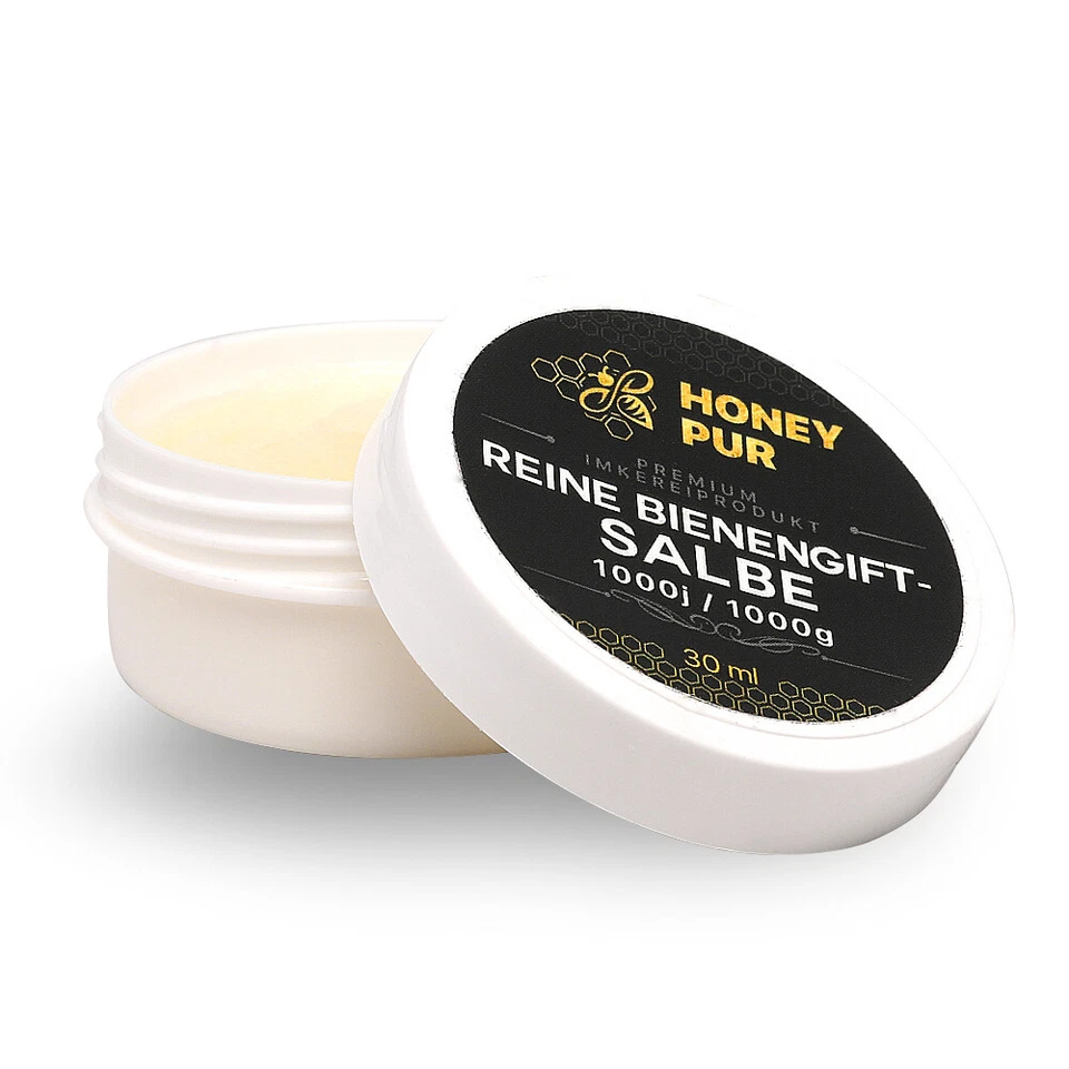HONEY PUR Echte Bienengift Salbe beruhigend gegen Rheuma Arthrose