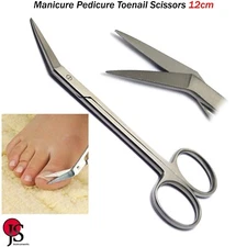Ingrown Toenail Clippers Nippers Scissors Easy Grip Curved Manicure Pedicure