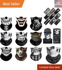 Lightweight Polyester Neck Gaiter & Bandana - Windproof Comfort for All Seasons