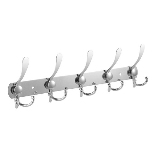 Hooks Wall Mount Key Bag Towel Rack Hanger Holder Coat Robe Hat Clothes Rack NEW - 第 14/14 張圖片