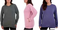 Sage Women's Crew Neck Long Sleeve Pullover