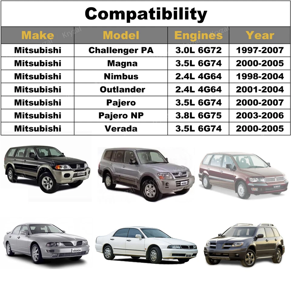 Mass Air Flow Meter MAF Sensor for Mitsubishi Pajero NP NM 3.5L 3.8L Magna TJ - image 2 of 4
