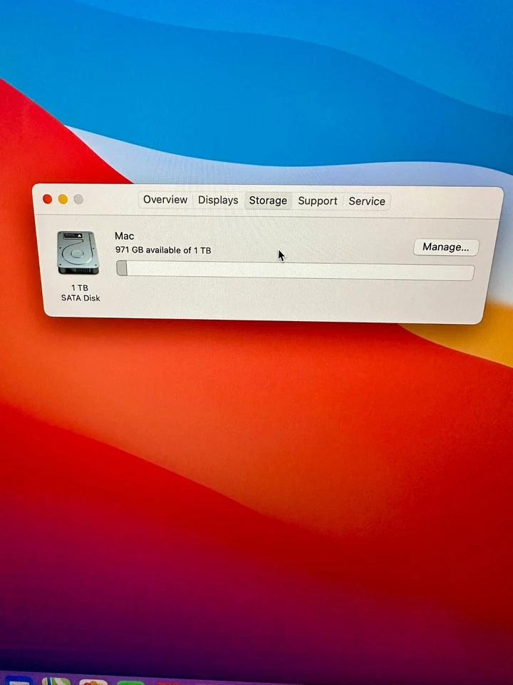 Apple iMac Retina 4k 21.5 Late 2015 3.1GHz Quad-Core i5 8GB RAM 1TB HDD - Image 3 of 4