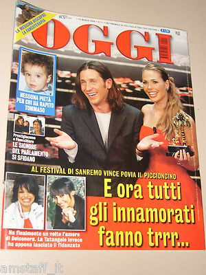 TODAY=2006/11=POVIA=ILARY BLASI=ROBERTO BOLLE=ALEX ZANARDI=ANNA OXA=DOLCENERA=