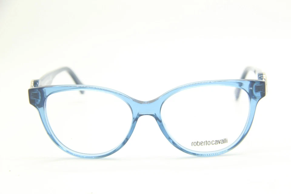 NUEVAS GAFAS ROBERTO CAVALLI FIGLINE 5047 090 AZUL NEGRO AUTÉNTICAS 52-15 Foto 2 de 4