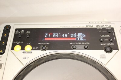 Pioneer CDJ-800MK2 - Professional Digital DJ CD Player with