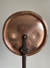 Antique Hammered DH&M Co NY Duparquet Copper Lid – 8”