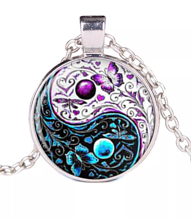 Cabochon necklace cheap