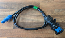 16a CEE To Neutrik Powercon Cable events dj lighting power mains