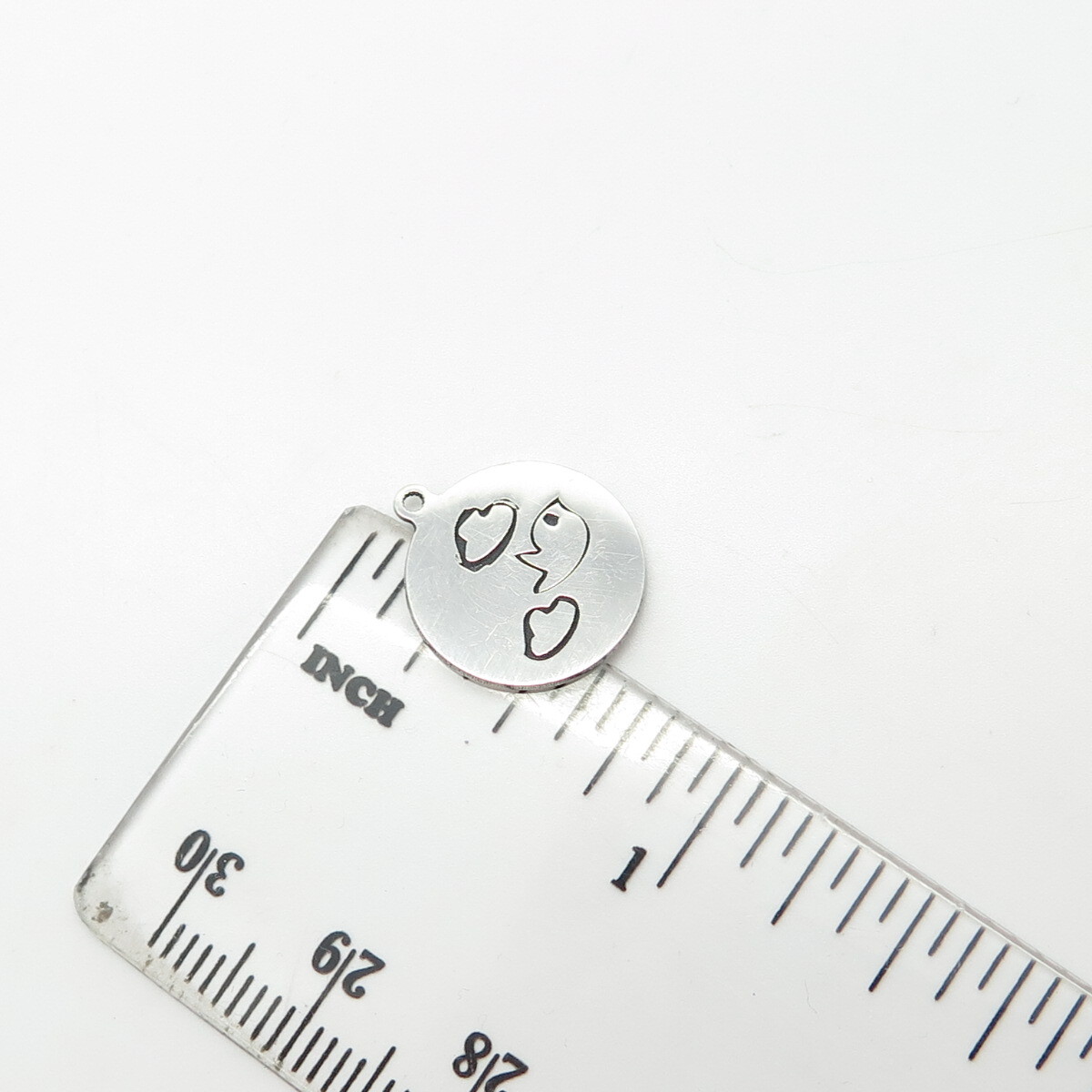 925 Sterling Silver USA Two In Town Bird Charm Pendant View 4