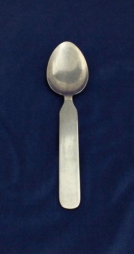 WW2 Stahl DEUTSCHER LÖFFEL ( WSM 42 Rostfrei), VINTAGE Besteck, hell, LotAb3 - Bild 1 von 2