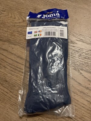 BNIP JOMA 2022-23 CSKA DYNAMO MOSCOW NAVY THIRD SOCCER SOCKS US SZ LG
