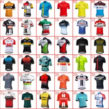 2024 Mens Team Cycling Short Sleeve Jersey Bike Shirt Bicycle Jersey Racing Tops