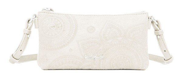Desigual Dejavu Dortmund Baby Bag UmhäNgetasche Tasche Crudo Creme Neu-image