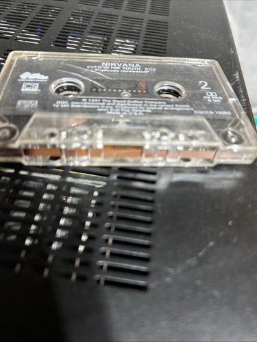 NIRVANA Smells Like Teen Spirit 1991 US DGC Cassette Single (Rare, HTF) - Picture 5 of 5