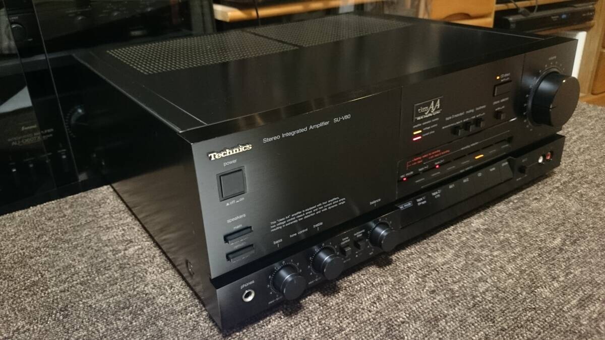 Technics SU-V80 Stereo Integrated Amplifier Working | eBay