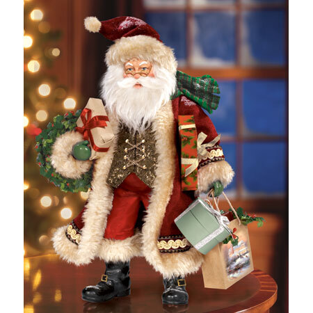 Retired Thomas Kinkade So Real Santa St. Nicholas Shop in Style