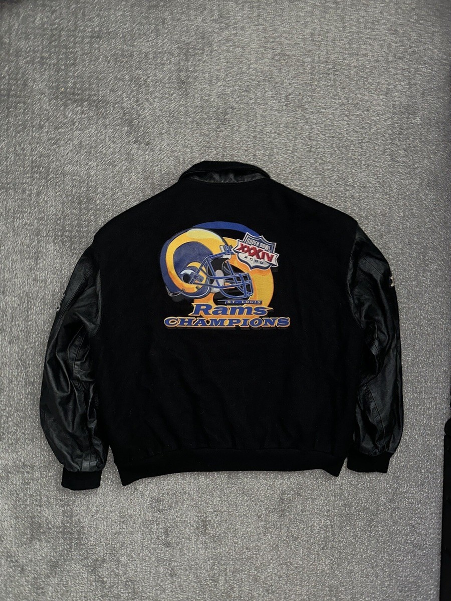 VTG 90s XXL JEFF HAMILTON LIMITED EDITION LA RAMS SUPERBOWL VTG 90s XXL JEFF HAMILTON LIMITED EDITION LA RAMS SUPERBOWL