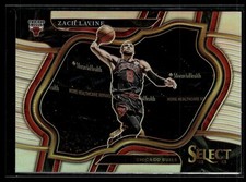 2022-23 SELECT HOLO SILVER COURTSIDE ZACH LAVINE BULLS