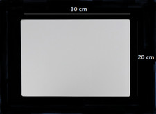 Glass Worktop Saver Clear Black White 40CM 30CM Kitchen Glass Chopping Board