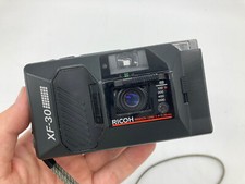 Vintage 1985 Ricoh XF-30 Camera 35mm Point And Shoot