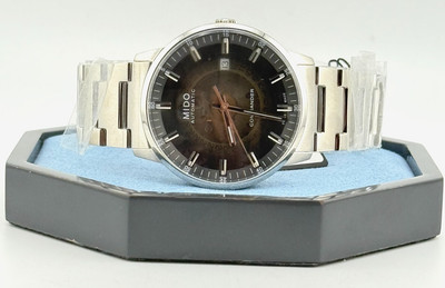 Mido Commander Gradient See-Through Dial M021.407.11.411.00 Brand New In Box