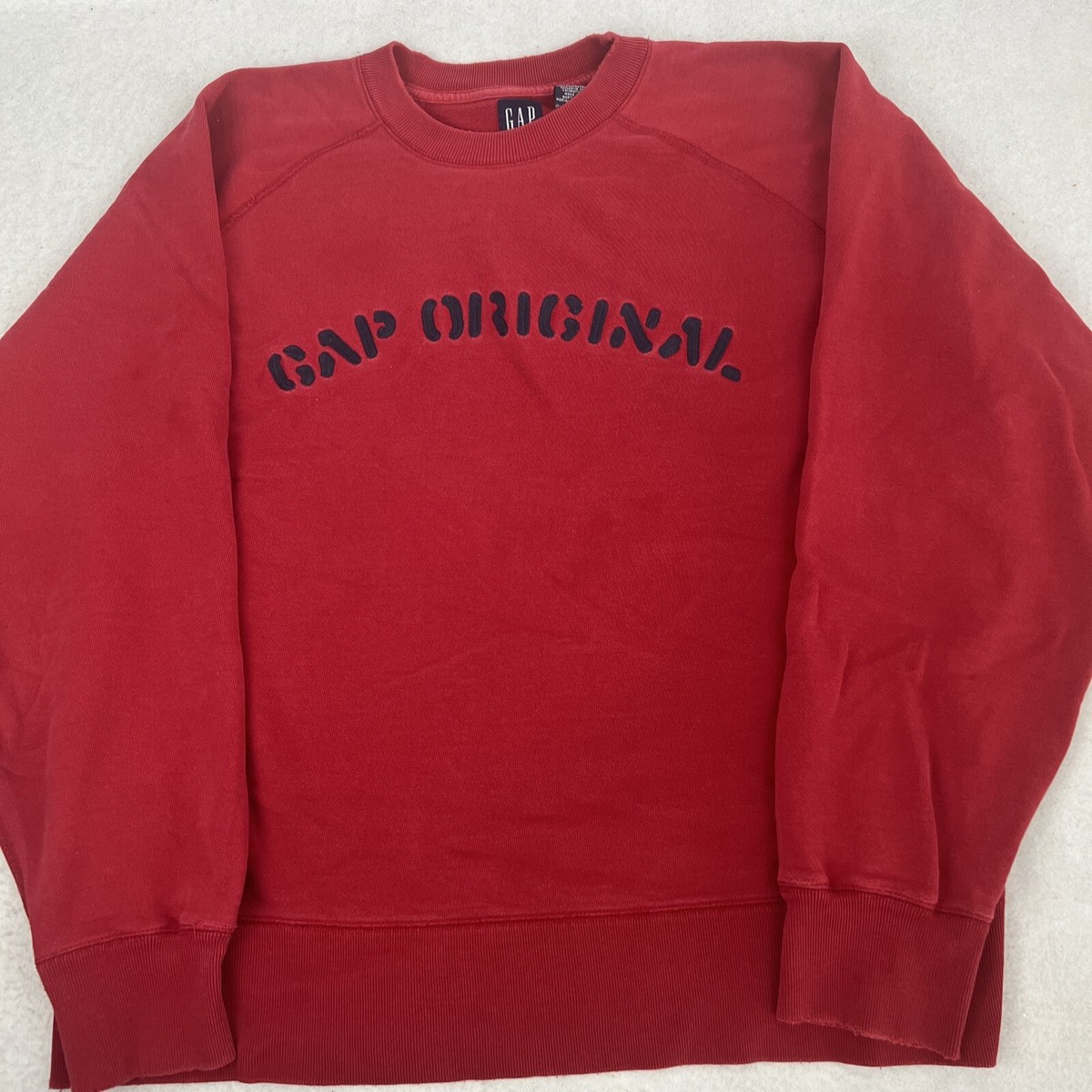 トップス 00s OLD GAP sweat shirt VINTAGE Gap Athletic Sweatshirt Hoodie Mens Small Gray