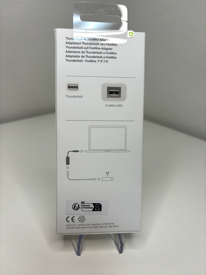MD464ZM/A Official Apple ThunderboltFireWire Adapter / 4547597800867 F