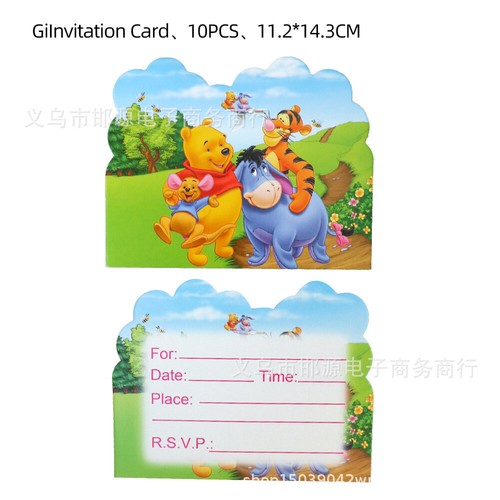 Winnie the Pooh niños fiesta cumpleaños decoración vajilla juego tazas de papel - Imagen 39 de 46