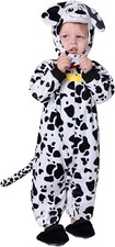 Spooktacular Creations Halloween Toddler Dalmatian Puppy Costume, Unisex Dog Cos