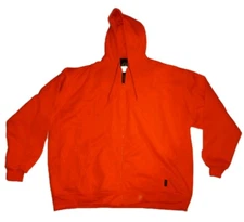 Berne Apparel XXXL Blaze Orange Hoodie Heavy Hunting Sweatshirt Thermal 