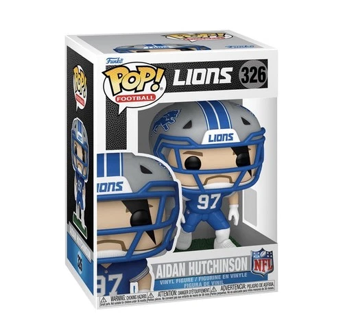NFL Aidan Hutchinson Detroit Lions (Home) Funko Pop! Vinyl Figure #326