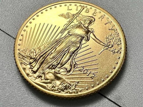 🔥2012 GOLD BU American Eagle 1/10 oz SIGMA✅Tested $5 Collectible Coin