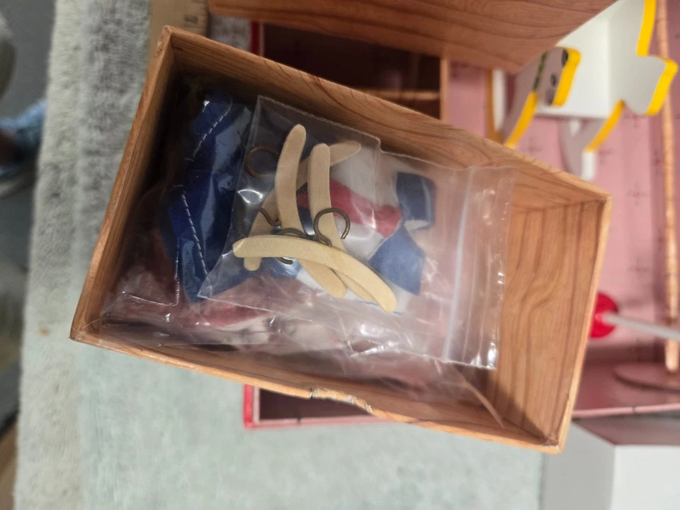 Muñeca Effanbee Clásica Vintage, V528 Wee Patsy Juego de Viaje con Caja Foto 4 de 4