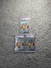 3x SEQUENTIAL 2025 POKEMON SVP EN-SV BLACK STAR PROMO #174 EEVEE EX PSA 9